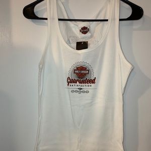 White Harley-Davidson NWT XL Tank Top